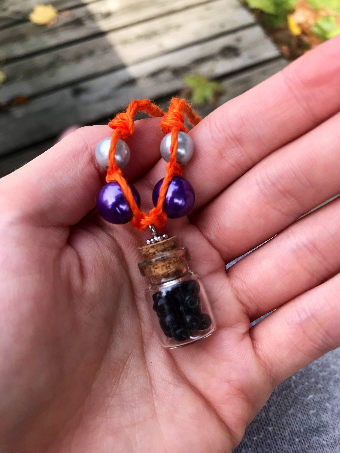 Potion Bottle Hemp Choker