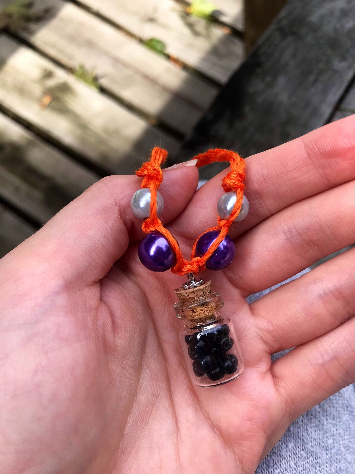 Potion Bottle Hemp Choker