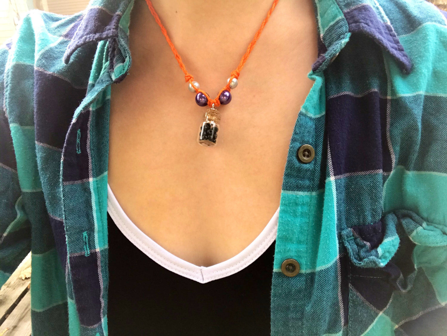 Potion Bottle Hemp Choker