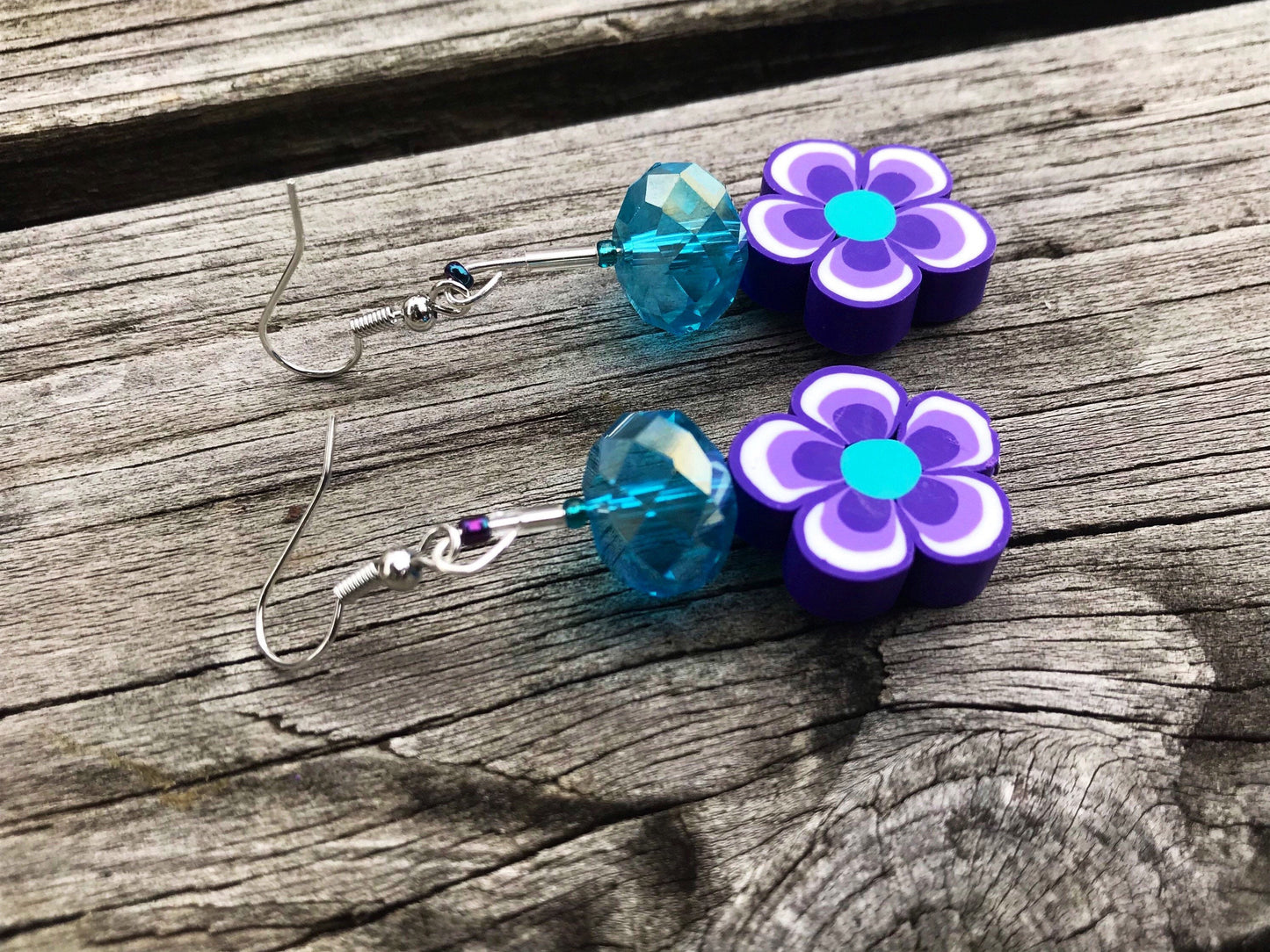 70s Aesthetic Flower Earrings