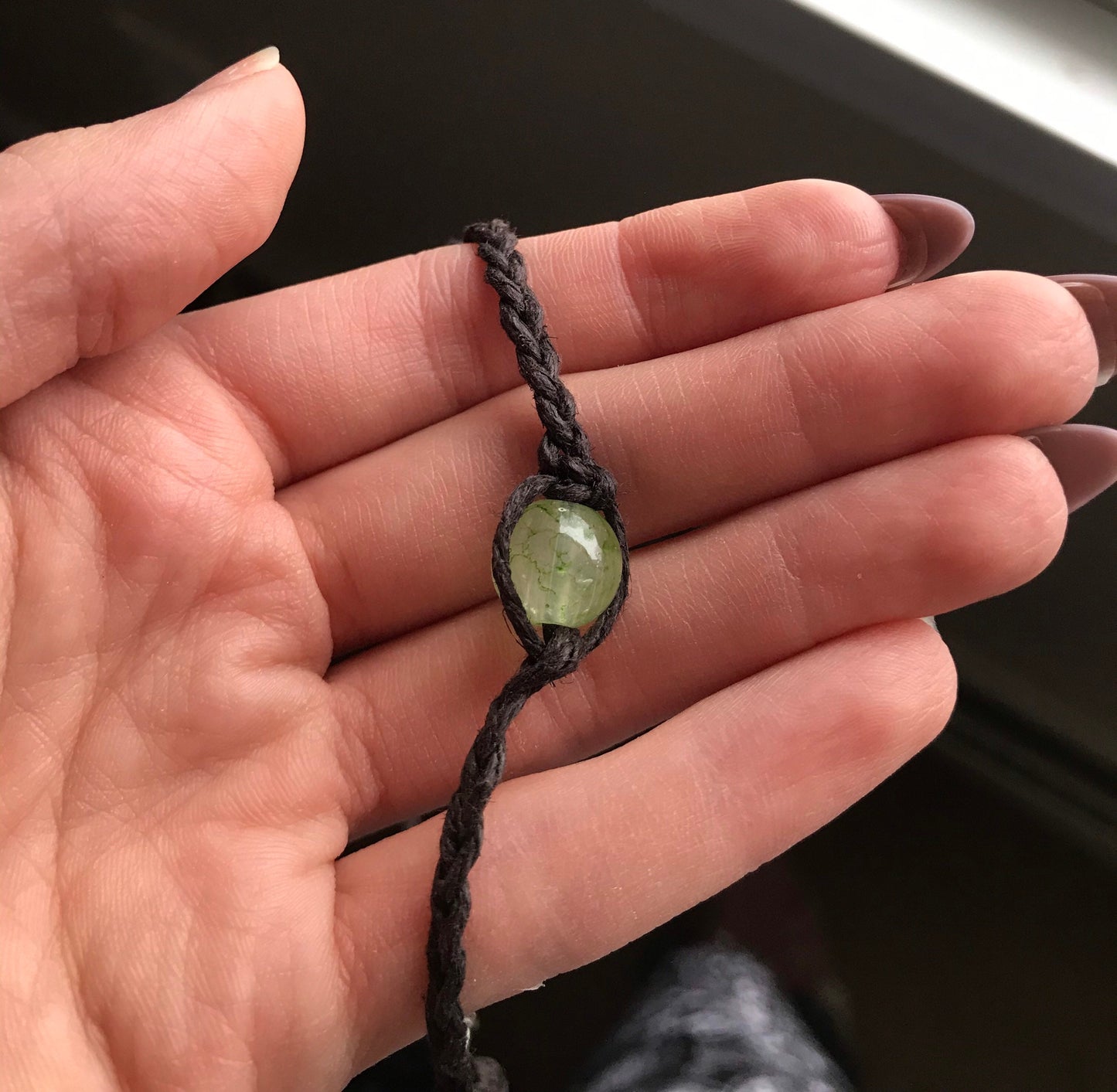 Zentron and Aventurine Crystal Choker