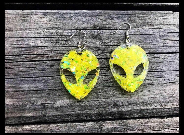 Customizable Alien Earrings