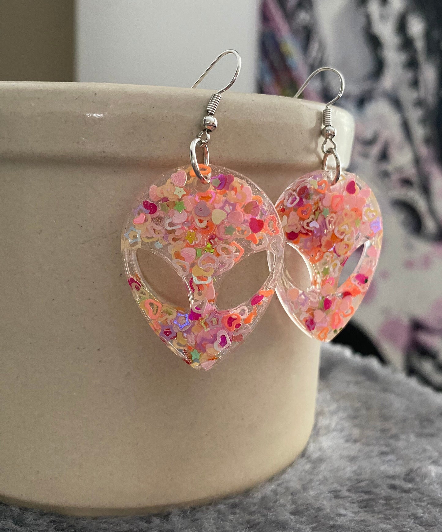 Psychedelic Lovers Drop Earrings