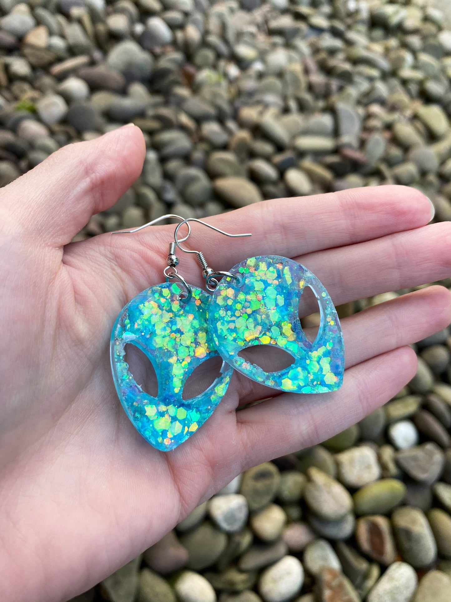 Customizable Alien Earrings