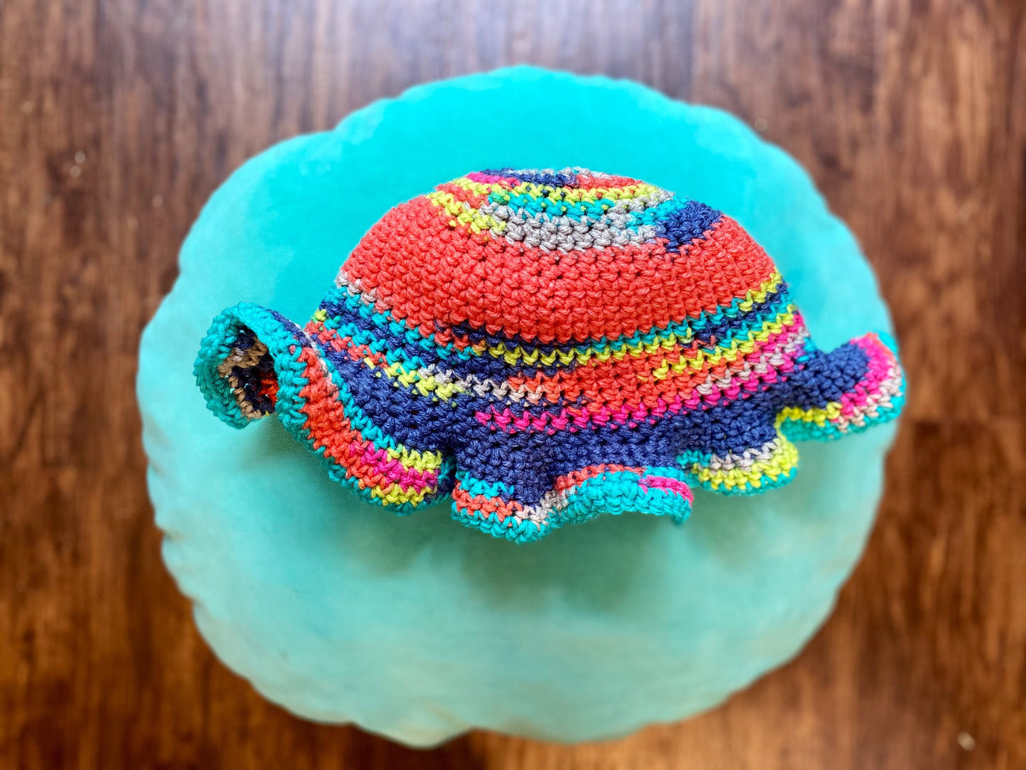 Acrylic Crochet Floppy Hats