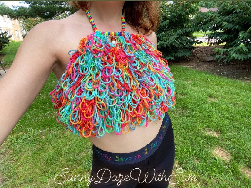 Shaggy Crochet Festival Shirt