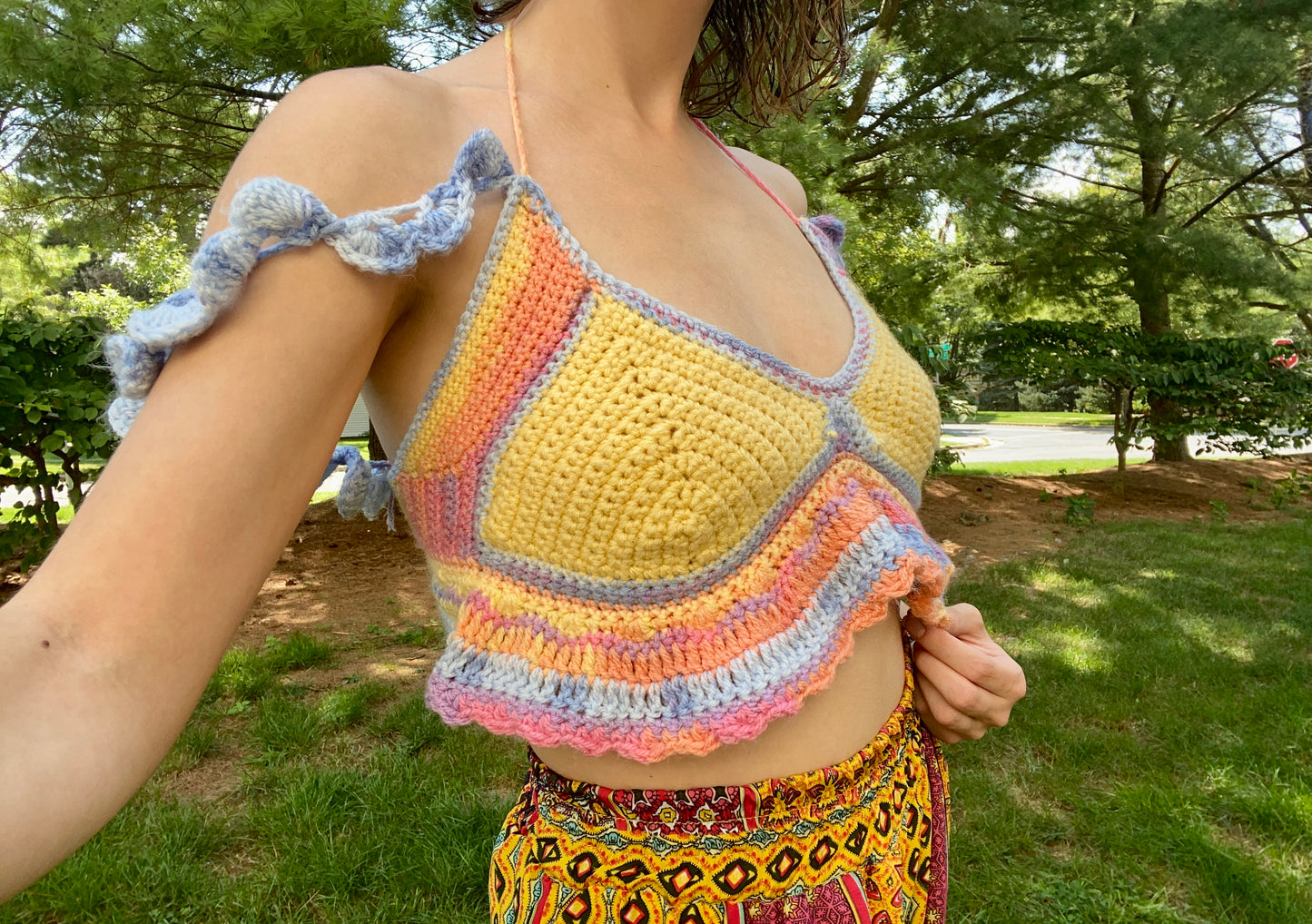 Trippy Nikki Crop Top