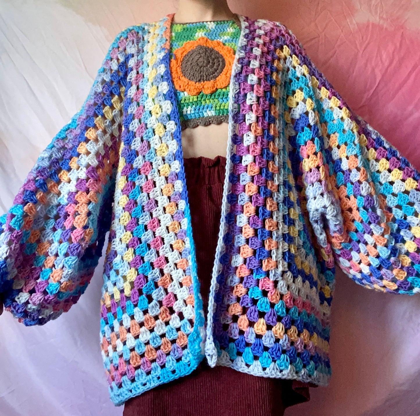 Trippy Nikki Oversized Cardi