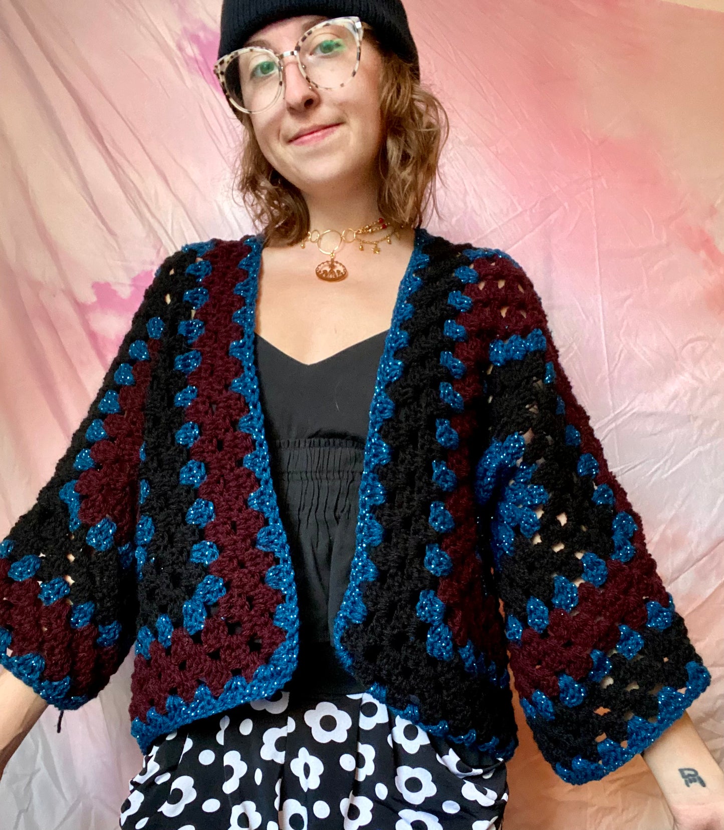 Turquoise Sparkle Cardi