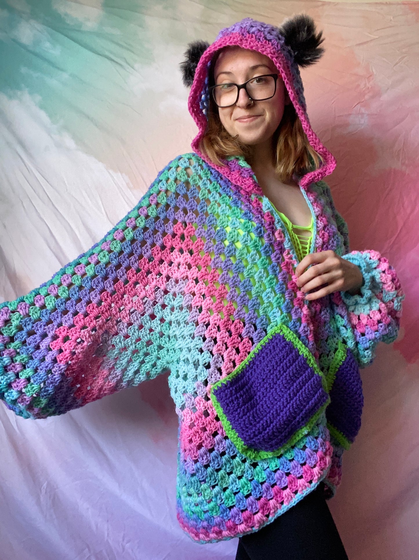 Mermaid Magic Aikido Cardi