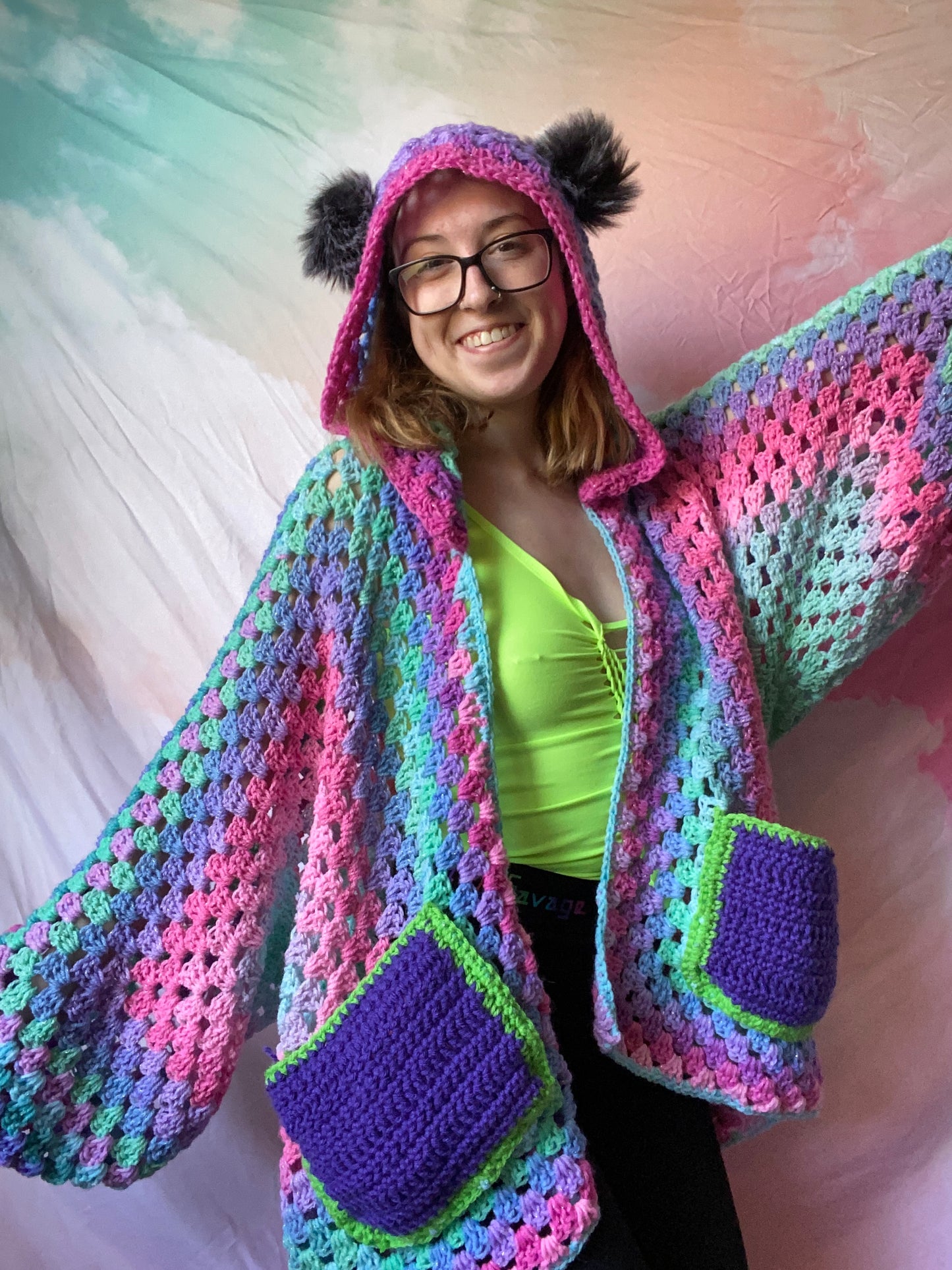 Mermaid Magic Aikido Cardi