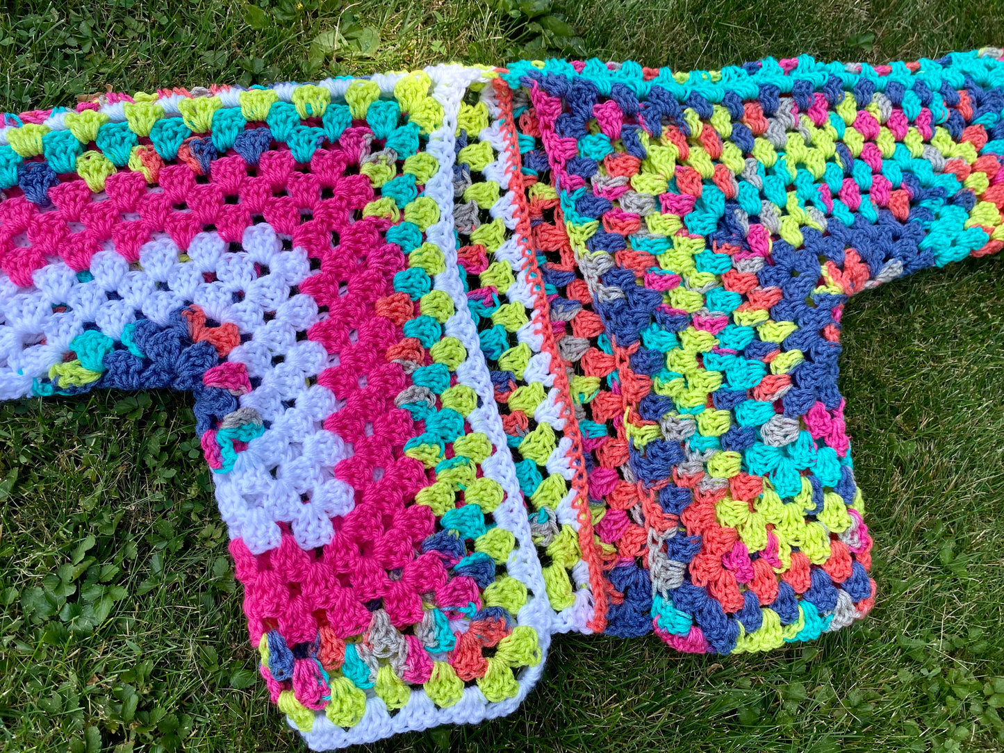 Fiesta Flower Crochet Cardigan