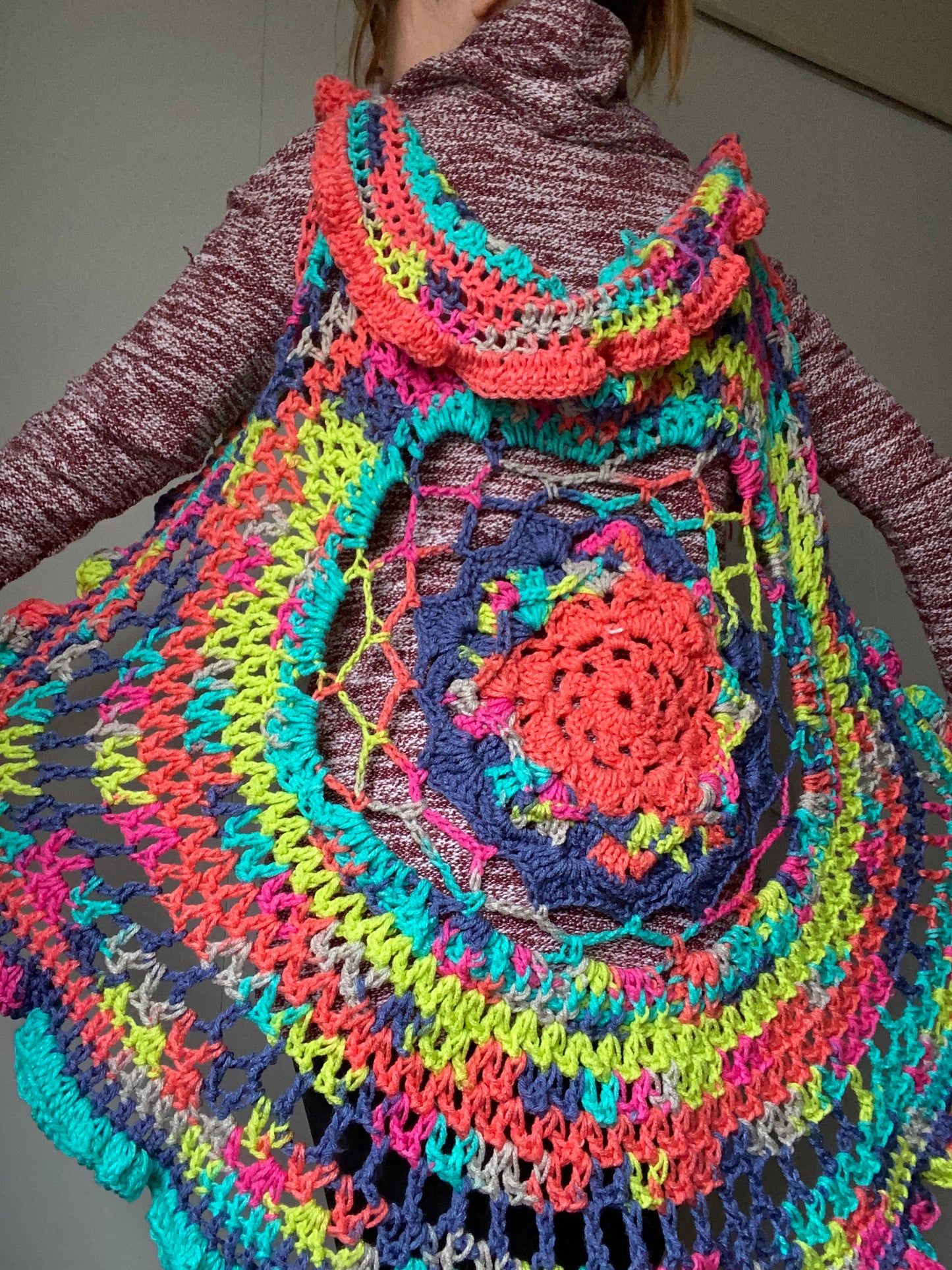 Crochet Mandala Dreams Vest