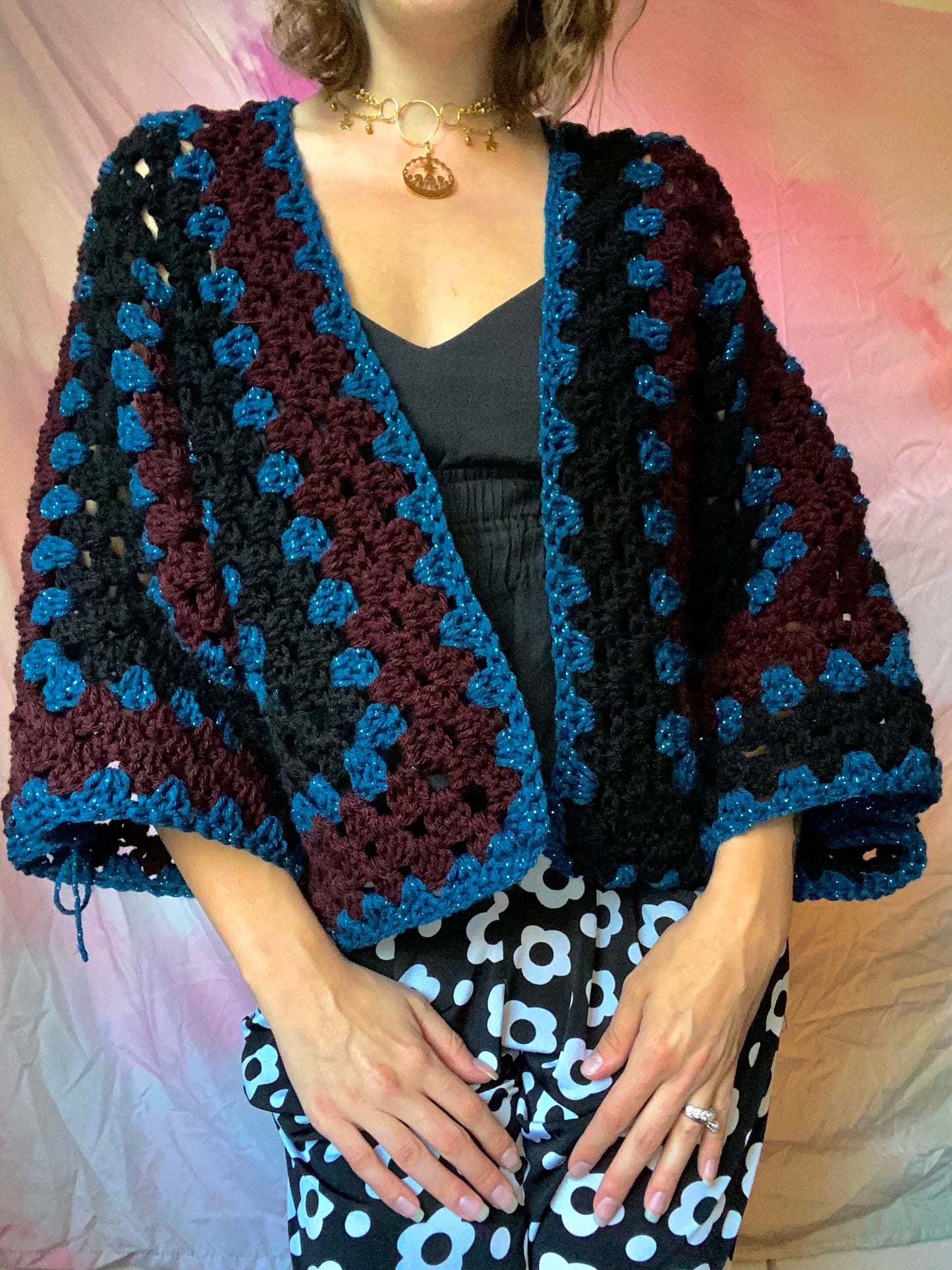 Turquoise Sparkle Cardi