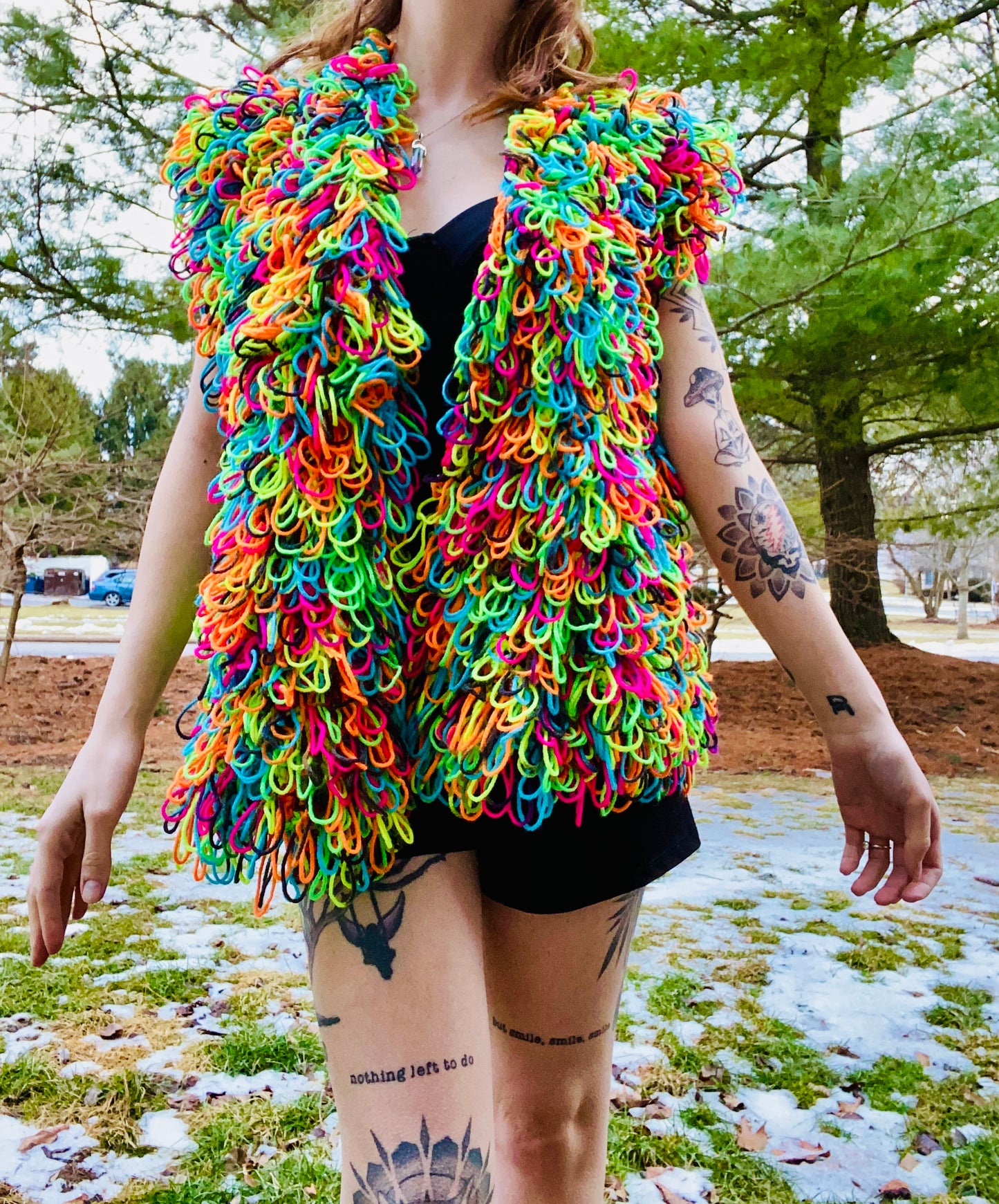 Funky Fringe Vest