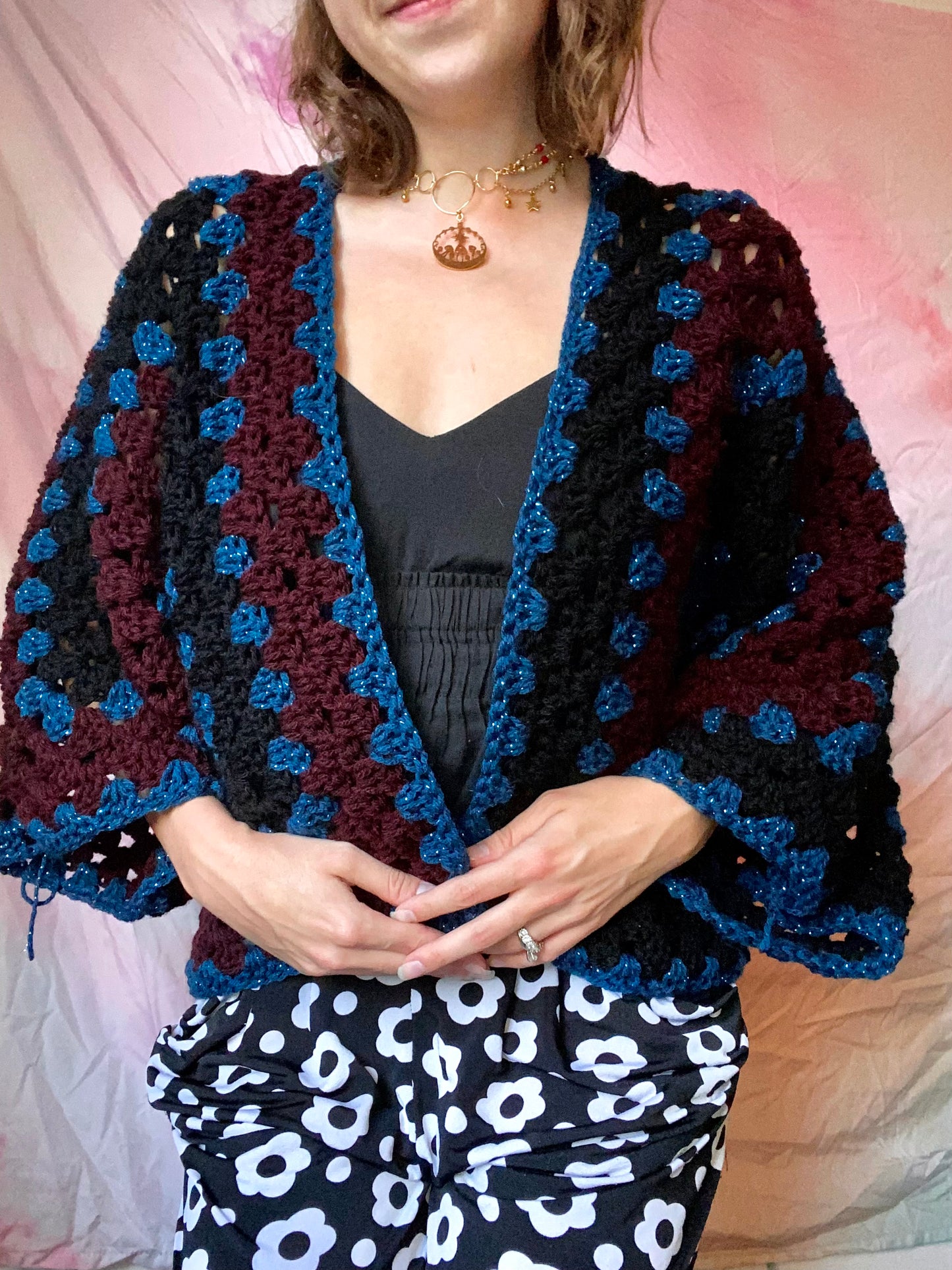 Turquoise Sparkle Cardi