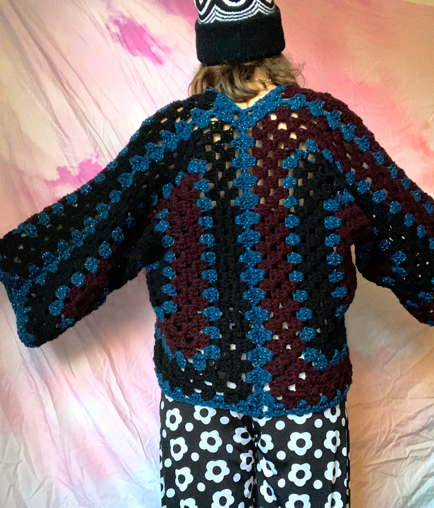 Turquoise Sparkle Cardi