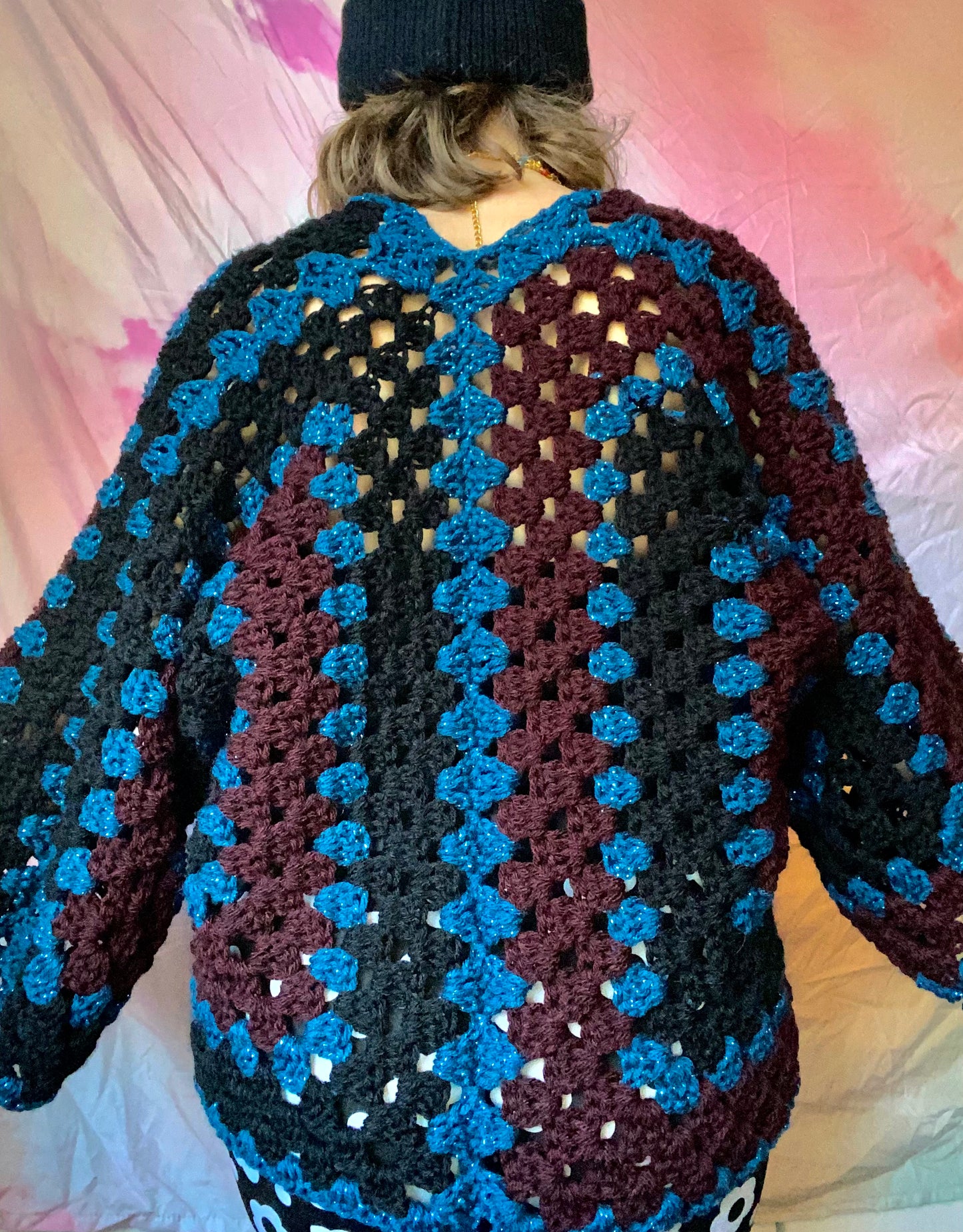 Turquoise Sparkle Cardi