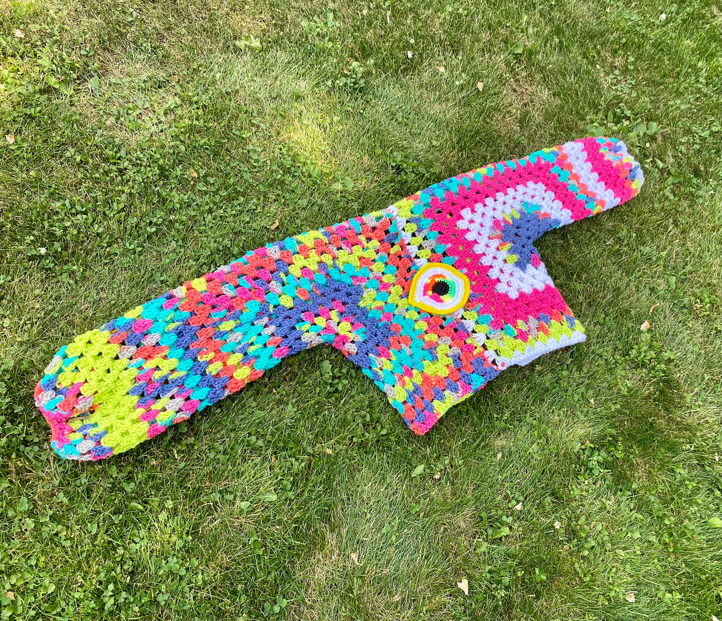 Trippy Evil Eye Fiesta Cardigan