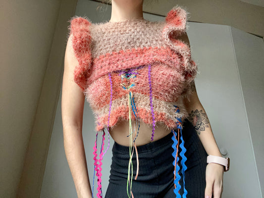 Fairy Fae Crochet Shrug and Top Set