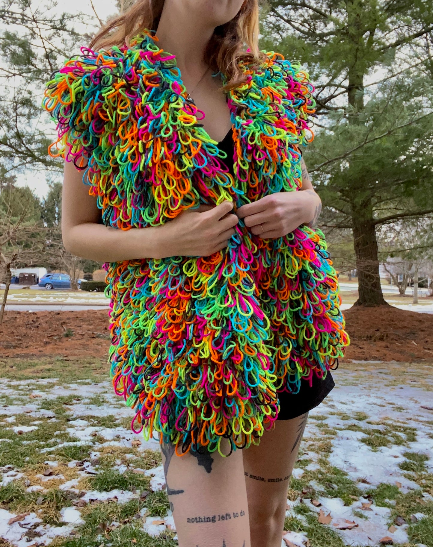 Funky Fringe Vest