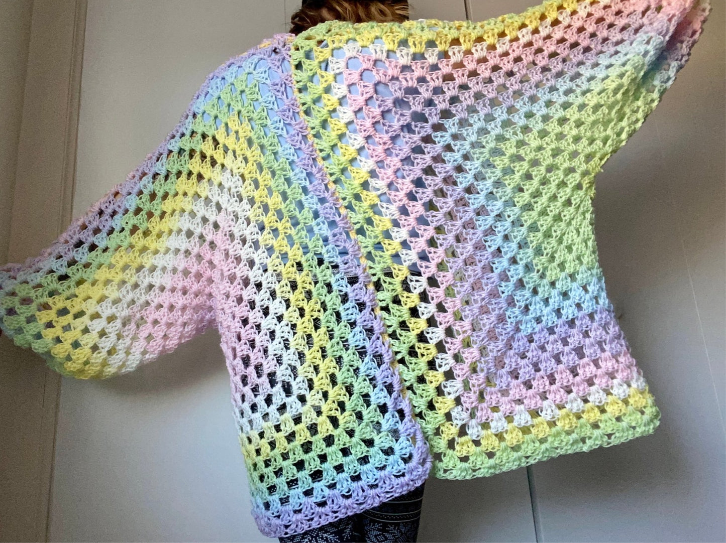 Pastel Princess Hexagon Cardigan