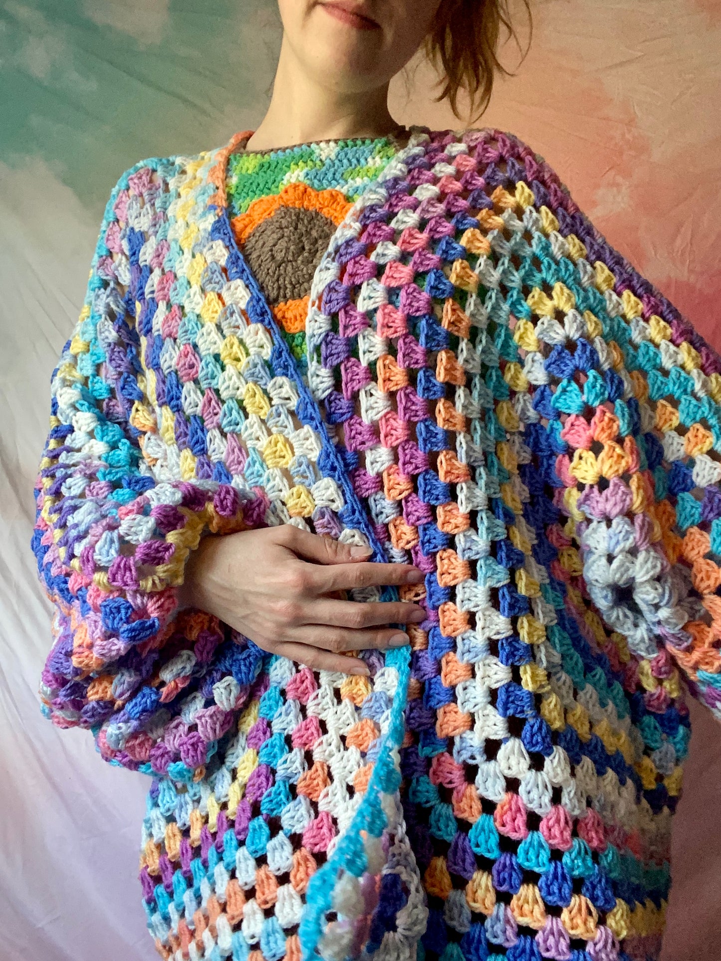 Trippy Nikki Oversized Cardi